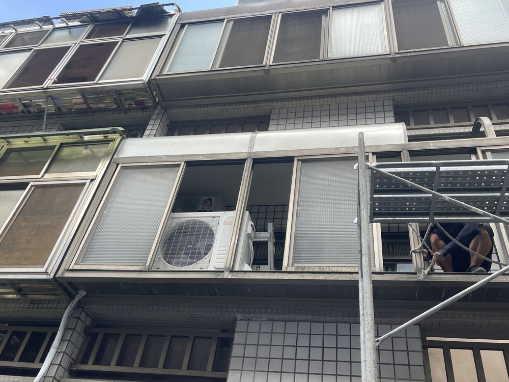苗栗公館拆除更換塑鋁板